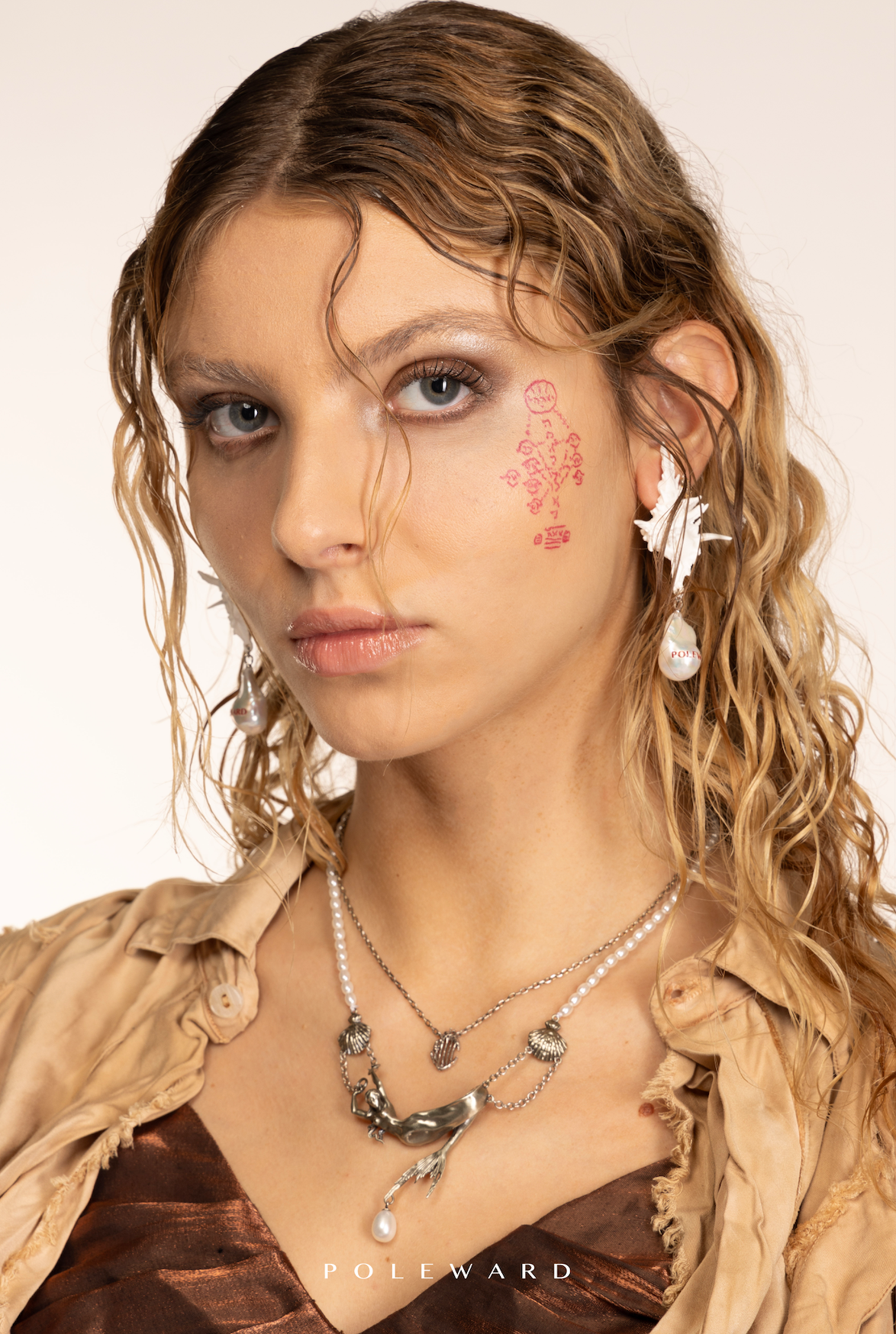 YamSuph series Mermaid Dark Necklace
