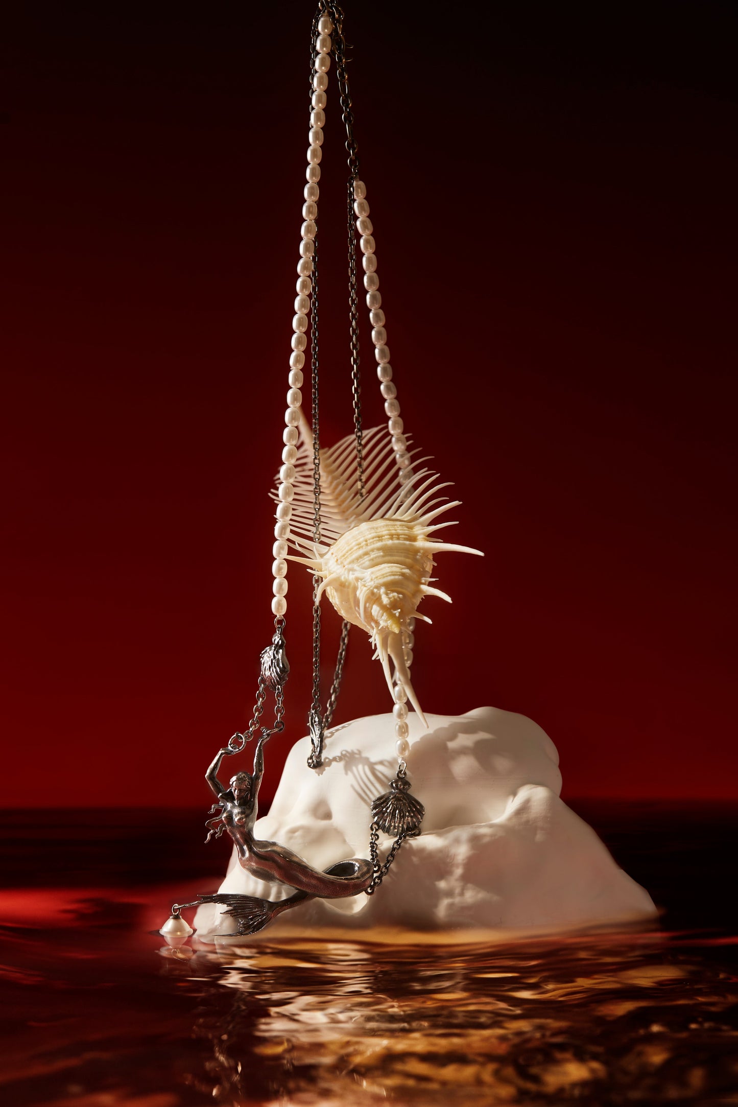 YamSuph series Mermaid Dark Necklace