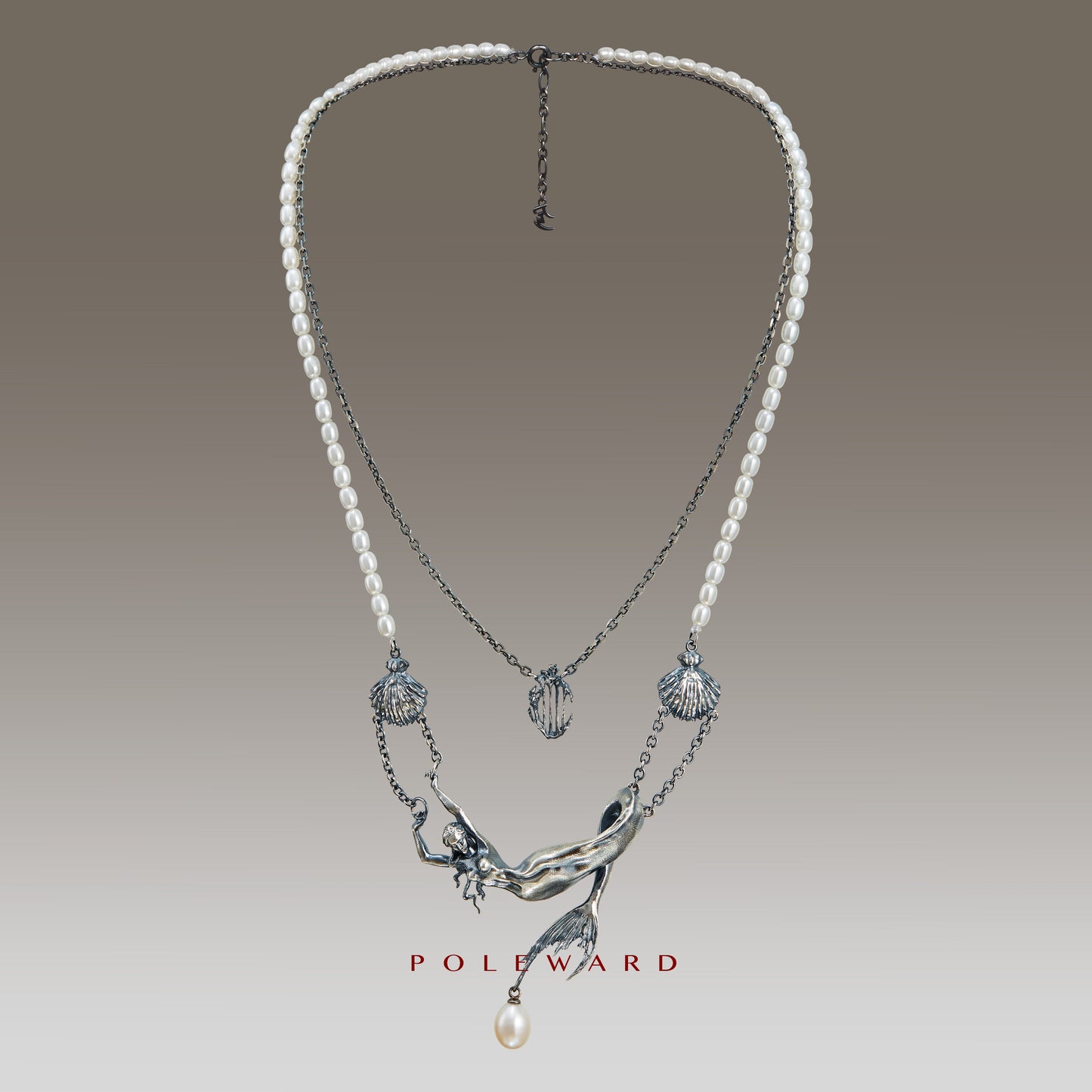 YamSuph series Mermaid Dark Necklace