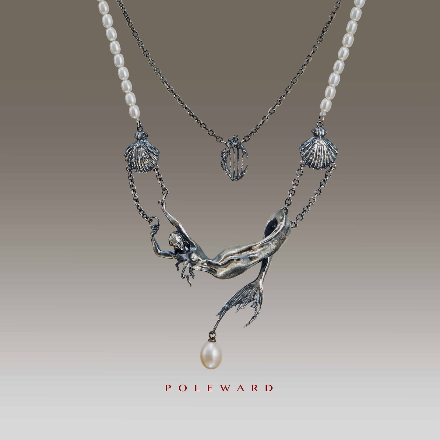 YamSuph series Mermaid Dark Necklace