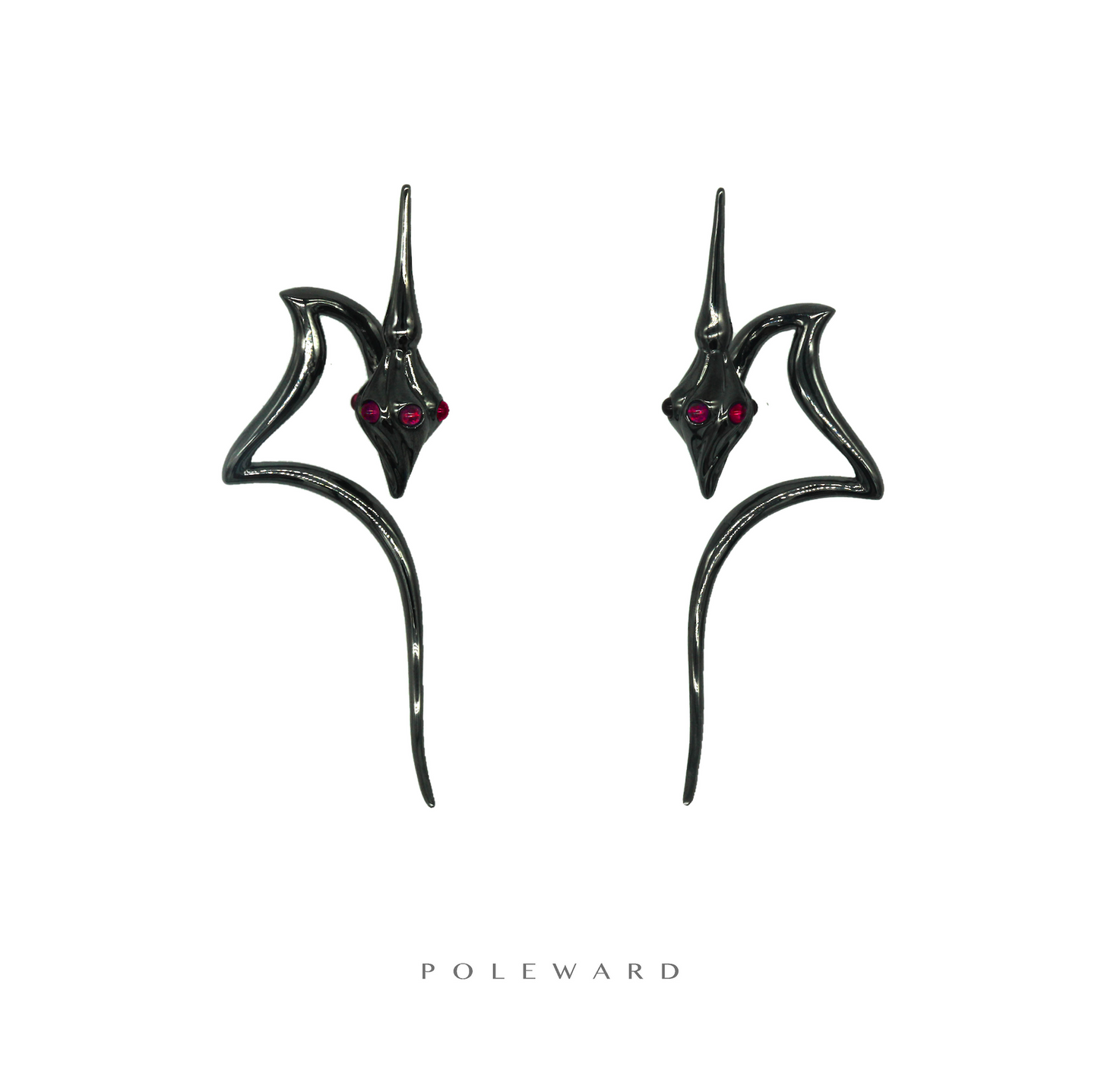 Demon heart city series Maze Earrings