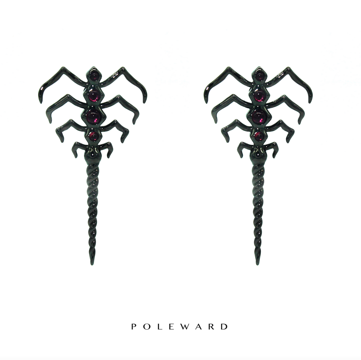 Demon heart city series Alien Earrings