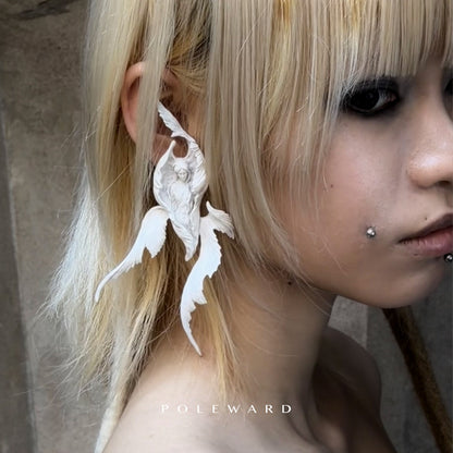 Yam Suph · Sea Angel Resin Earrings