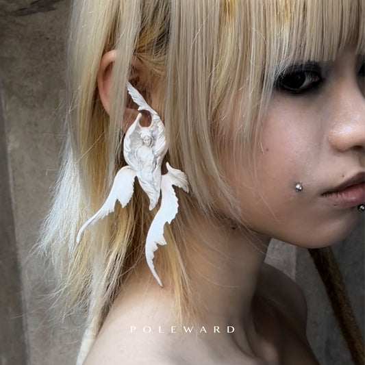 Yam Suph · Sea Angel Resin Earrings