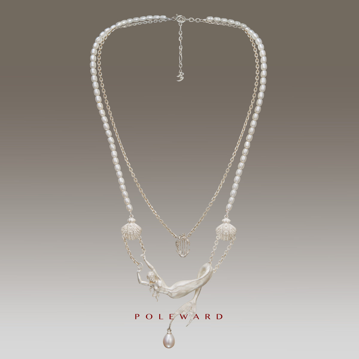 Yam Suph · Mermaid Silver & Pearl Necklace