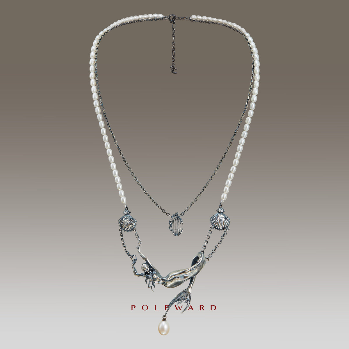 Yam Suph · Dark Mermaid Pearl Necklace