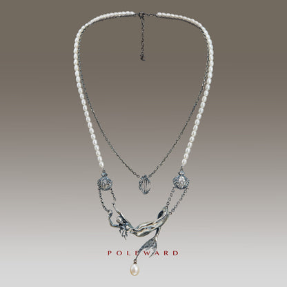 YamSuph series Mermaid Dark Necklace