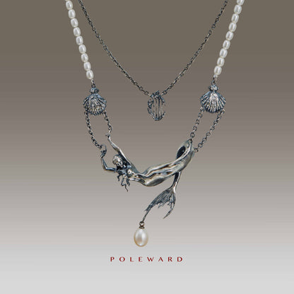 YamSuph series Mermaid Dark Necklace