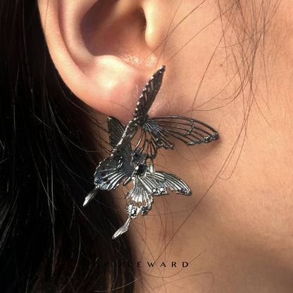 Jinghuan series Butterfly Earrings
