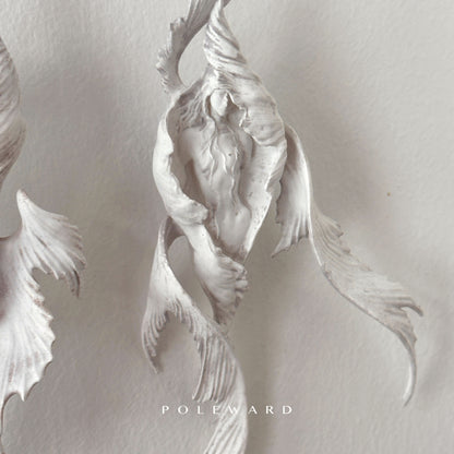 Yam Suph · Sea Angel Resin Earrings