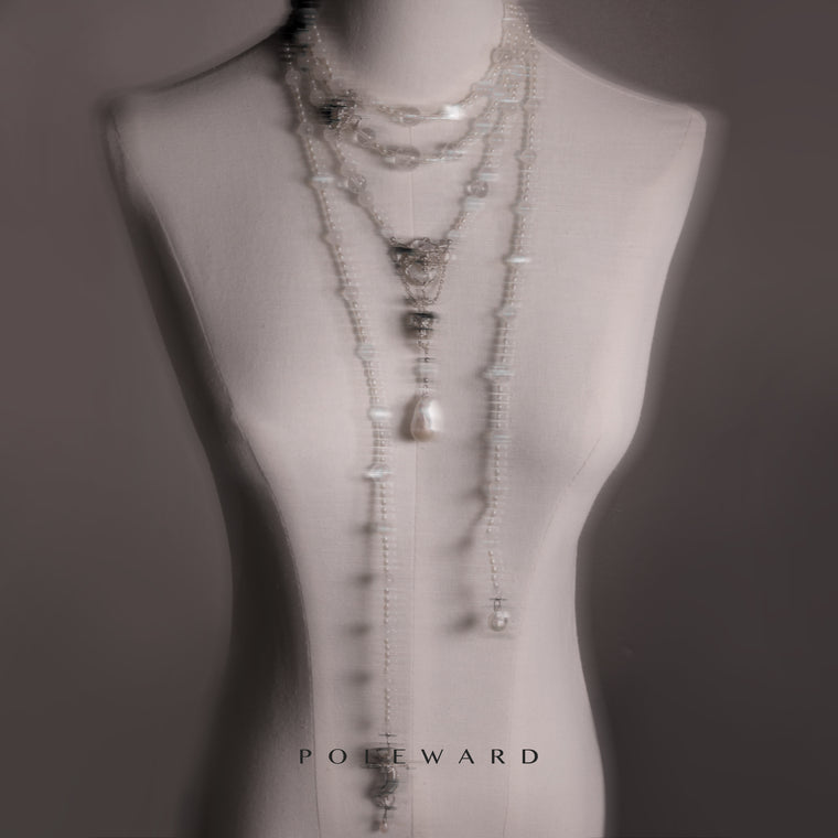 Yam Suph · Sea Strings Layered Pearl Necklace