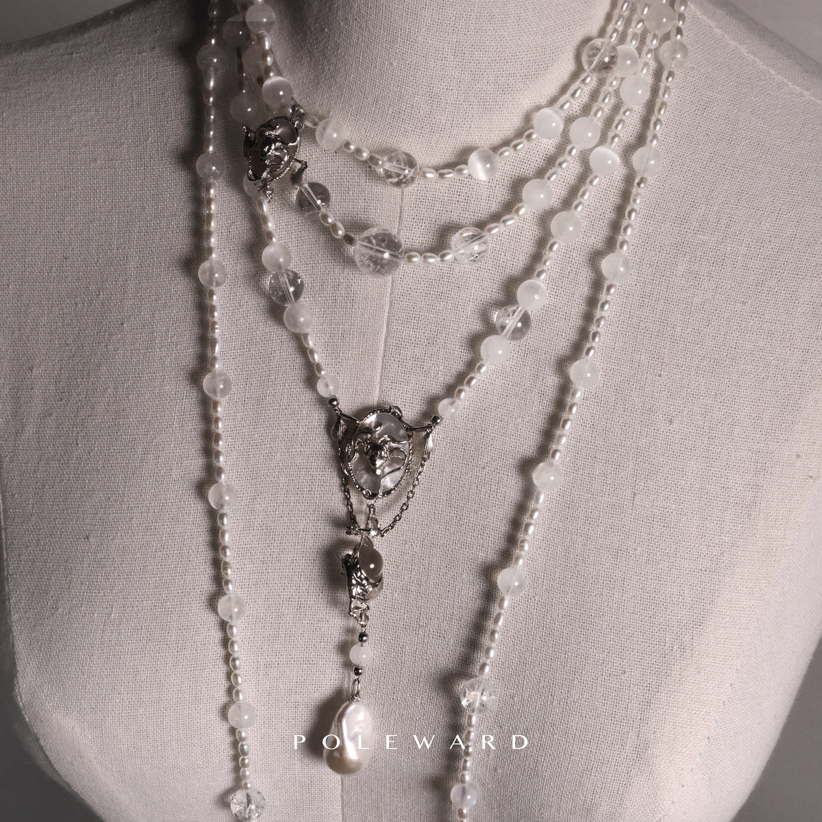 Yam Suph · Sea Strings Layered Pearl Necklace
