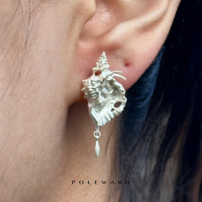 YamSuph series stigmata conch earring