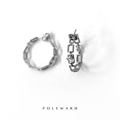 Chain Orbit Earrings