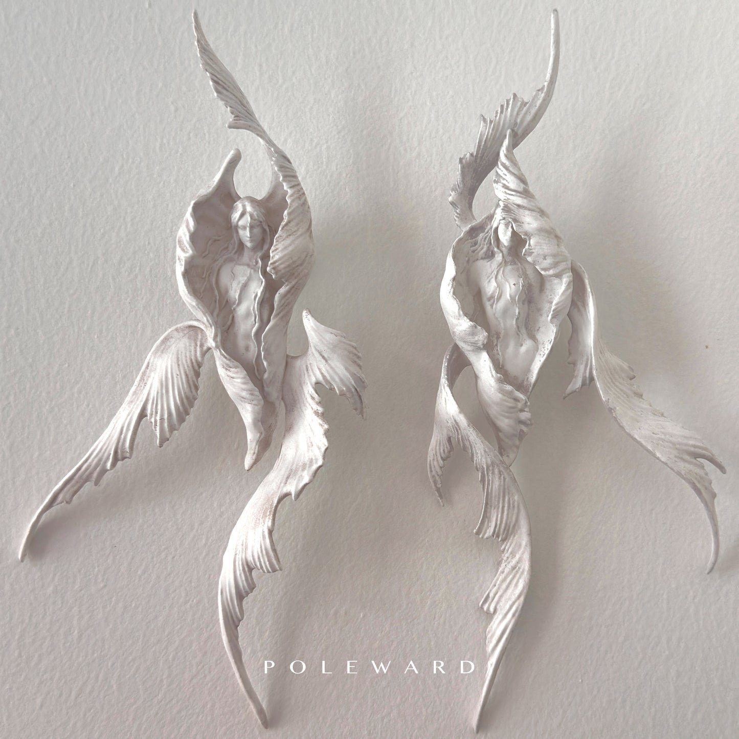 Yam Suph · Sea Angel Resin Earrings
