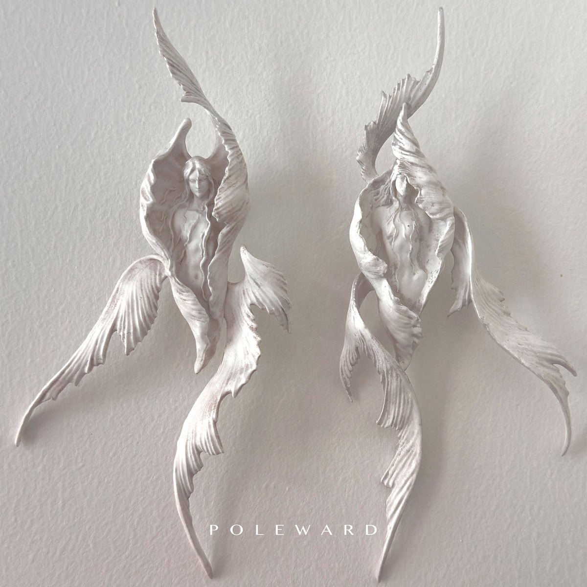 Yam Suph · Sea Angel Resin Earrings