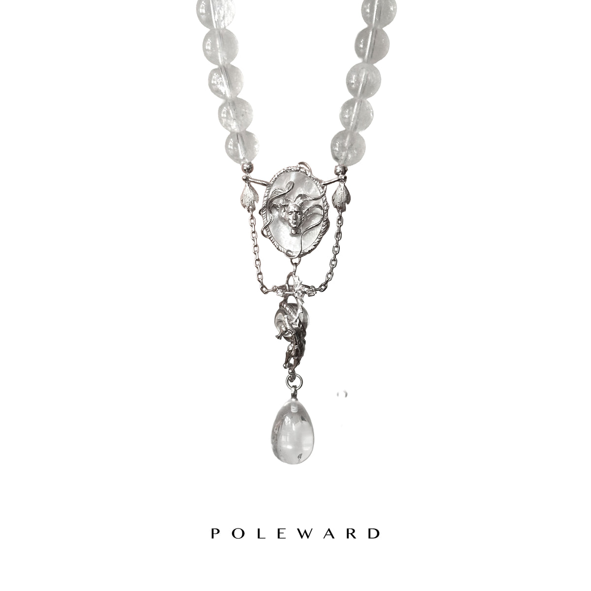 Crystal & Mother-of-Pearl Necklace