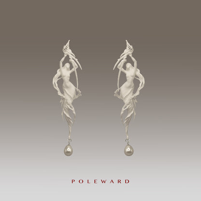 YamSuph series Ethereal Earring