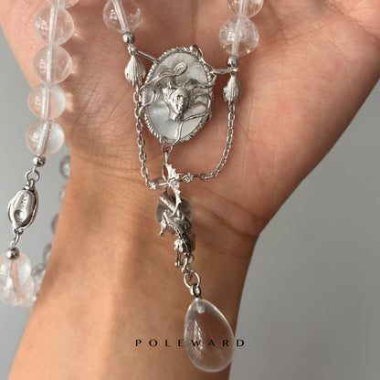 Crystal & Mother-of-Pearl Necklace