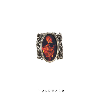 Illusory Land of Great Void series Skull ring