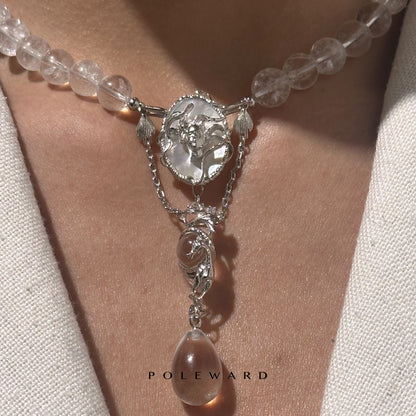 Crystal & Mother-of-Pearl Necklace