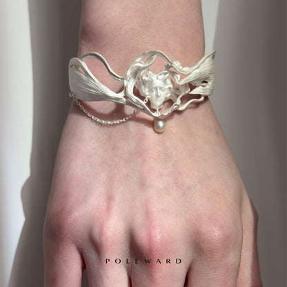 Yamsuph Tideface Silver Cuff