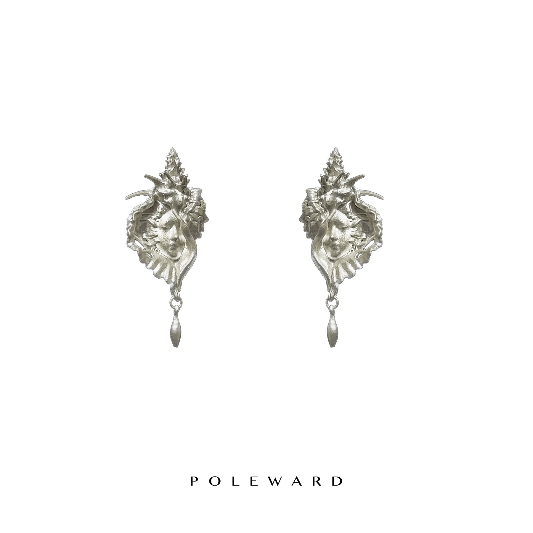 Yam Suph · Stigmata Conch Silver Earring