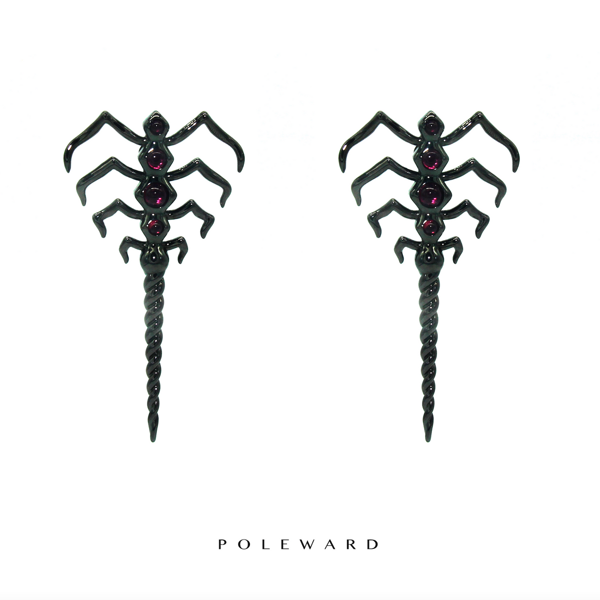 Demon Heart City · Alien Gold-Plated Earrings