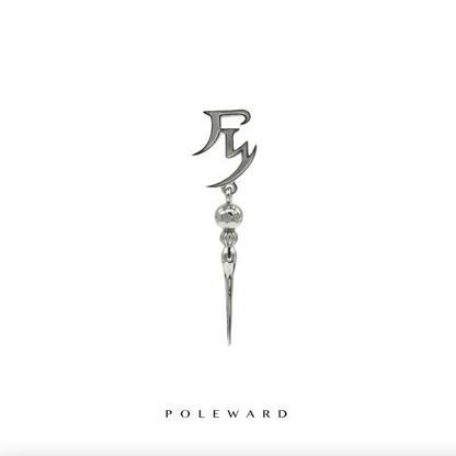 1001 nights silver earring