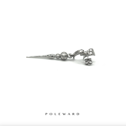 1001 nights silver earring